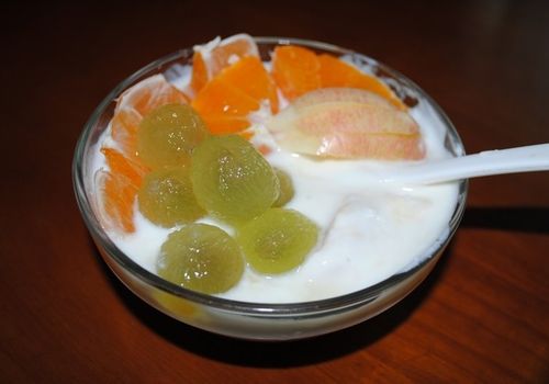 酸奶能与水果一同吃吗