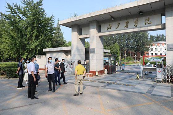 北京农学院领导带队检查校园疫情防控及开学前准备工作
