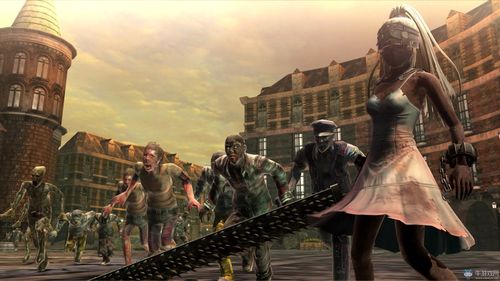 一款由tamsoft开发的ps4动作射击新作《校园女生僵尸猎人(schoolgirl