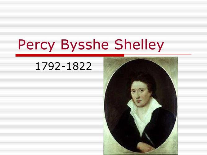 percy bysshe shelley 1792-1822
