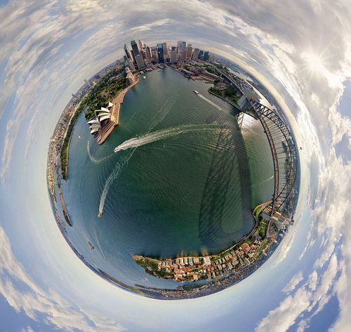 世界名城3d全景图如置身魔幻气泡高清组图