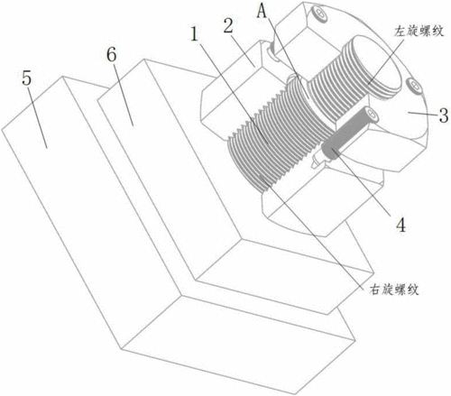 具有自动防松功能的双螺母结构制造技术