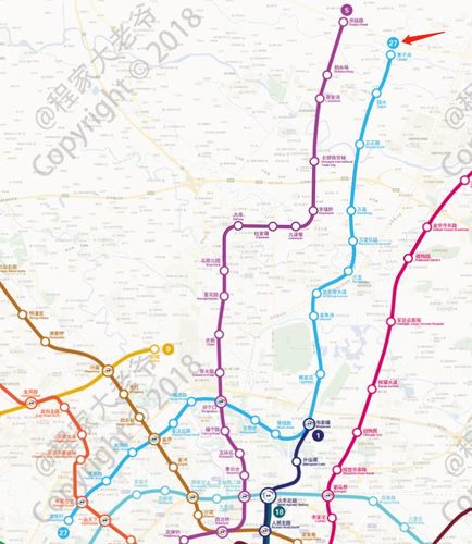 新都区的栗子湾站,全程共30站,其中换乘站10座,可换乘成都地铁1号线