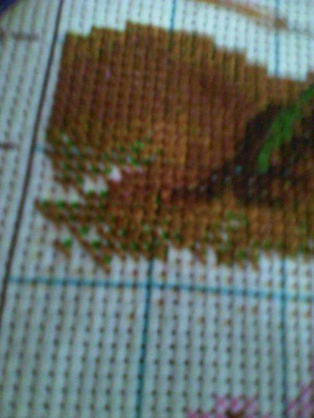 十字绣的半针绣怎么绣