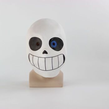传说之下面具手办游戏undertale周边万圣节papyrussans头套赛斯经典款
