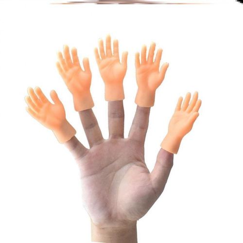 美望林森运动健身指套玩具创x意整蛊五指张开手掌指偶