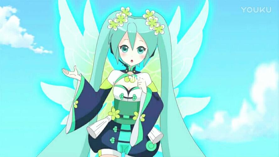 小花仙绿牡丹精灵王初音未来_牡丹_小花仙_影视_动漫