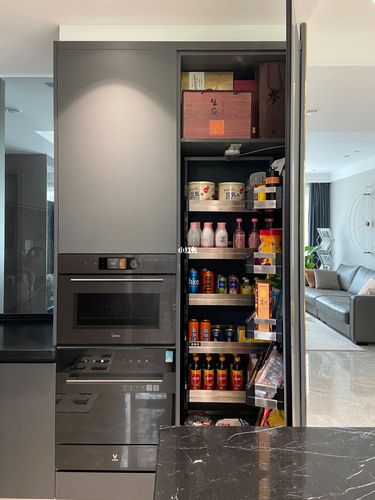 厨房高柜颜值担当|拥有零食柜的快乐!