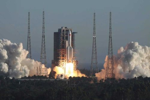 图为长征5b火箭