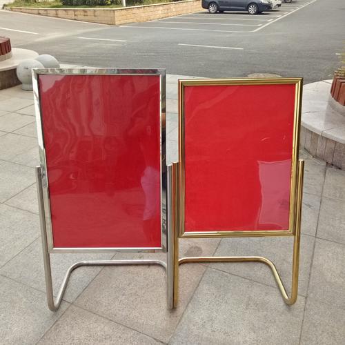 厂家批发金属指示牌立牌不锈钢指示牌酒店餐饮商业指示牌导向牌