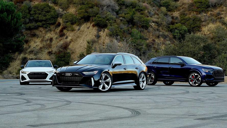 奥迪rs6 vs 奥迪rs7 vs 奥迪rs q8