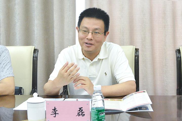 北京大学研究员李磊一行7人莅校洽谈产学研合作河南理工大学