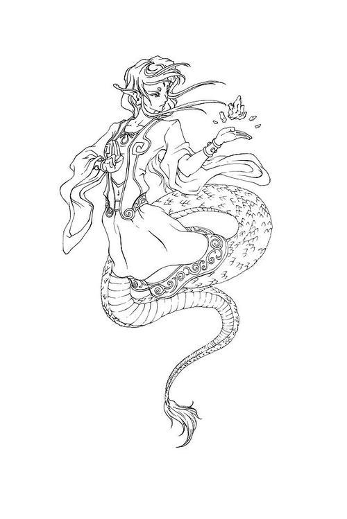 中国古代神话女娲手抄报中国手抄报