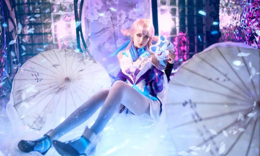 王者荣耀:貂蝉猫舞幻影cos,闭月之颜,倾国之色