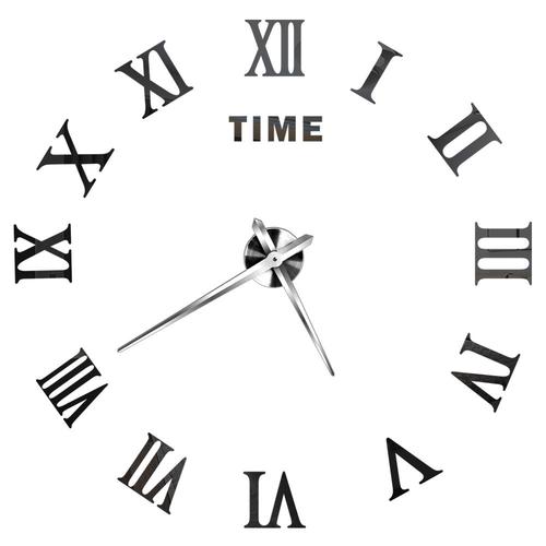 热销罗马数字创意挂钟 diy挂钟 亚克力镜面挂钟