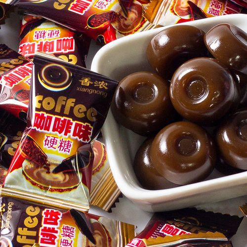 青旺咖啡糖硬糖怀旧童年的味道80后糖果零食小时候儿时老式小零食