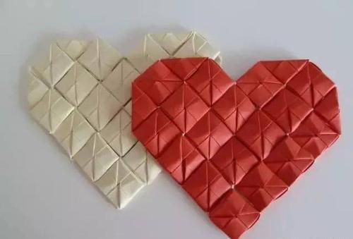 折纸手工被全国幼师疯狂转发的心型折纸手工小伙伴们赶紧收藏吧