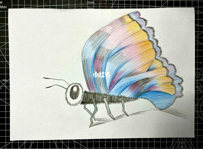 『蚂蚁』92彩铅儿童画_儿童画_彩铅_简笔画_绘画_画