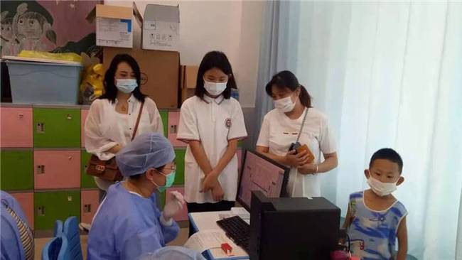 组图丨东营区启动12至14岁人群新冠病毒疫苗接种工作