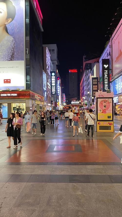 成都春熙路夜景