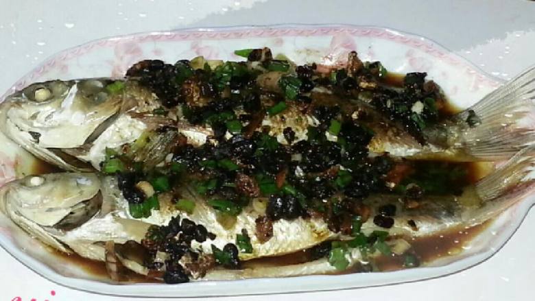 豆豉蒸鲮鱼