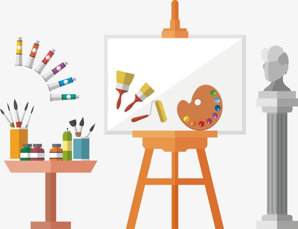 关键词 : 美术工具,工具设计,美术,创意,插画,工具