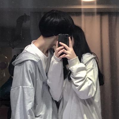 祁宋ins真人恩爱情头一对两张