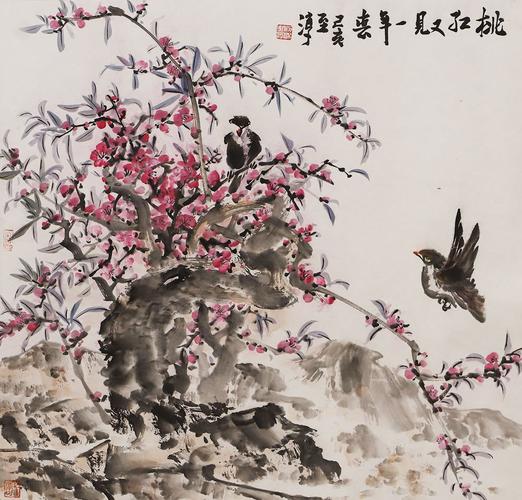 师承岭南画派著名画家,广西艺术学院教授陈再乾先生.