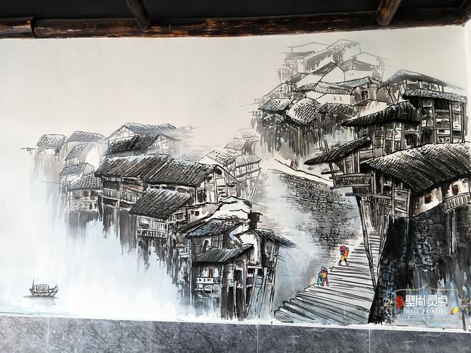 重庆火锅壁画,墙绘