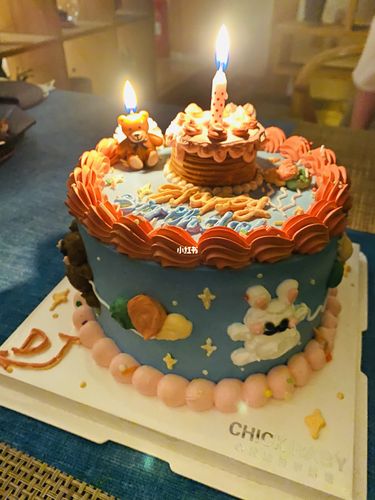三十岁生日蛋糕_生日蛋糕_复古_美食_美食展示