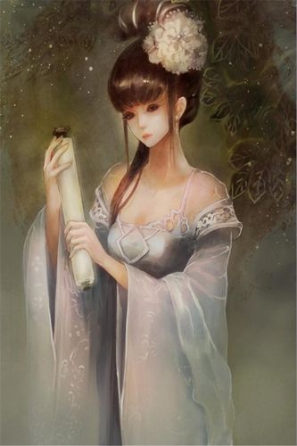 精选古装美女手绘唯美手机壁纸图片