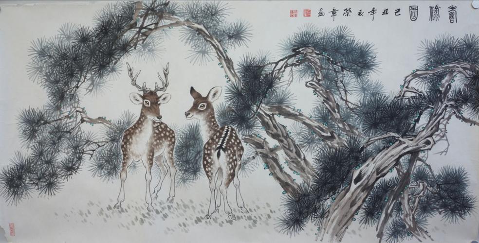 静悟澄怀 顺笔游心 ～著名画家贾荣章先生 国画作品欣赏