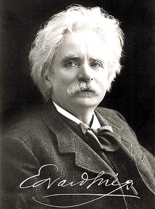 伟大的作曲家指挥爱德华·格里格(edvard grieg) 之