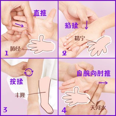 小儿推拿,治疗小儿感冒,咳嗽,妈妈轻松搞定!