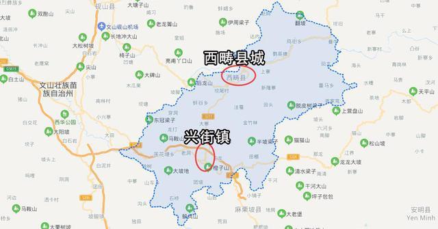 云南文山州规模最小的县城:"挤"在山中,还没有高速路