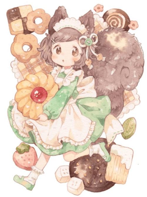 【推荐手绘】美食拟人,软萌小可爱