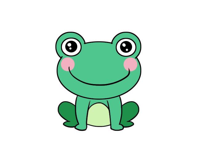 青蛙简笔画 青蛙的画法