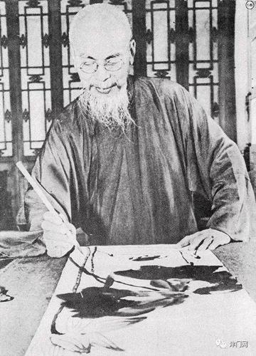 用写生法写意,以写意法而写生,白石山翁画笔古今一绝. 魏守忠摄
