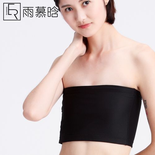 束胸带绷带_束胸内衣女裹胸抹胸束胸衣les女无绷带肩带收胸带绑带缩胸
