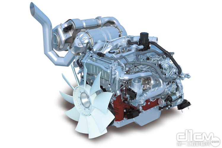 新一代日野(hino)j08e 6缸发动机