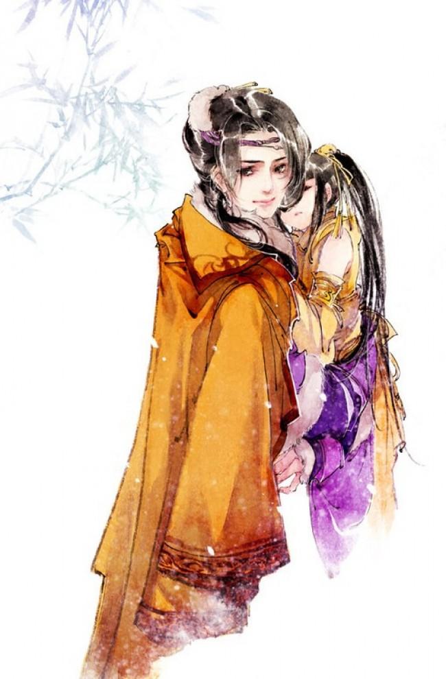 绝美的侠客情怀古风人物绘画插画作品 伊吹五月