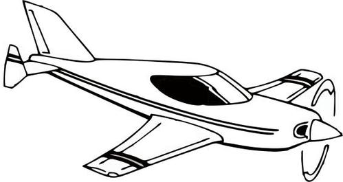 拖飞机的车简笔画
