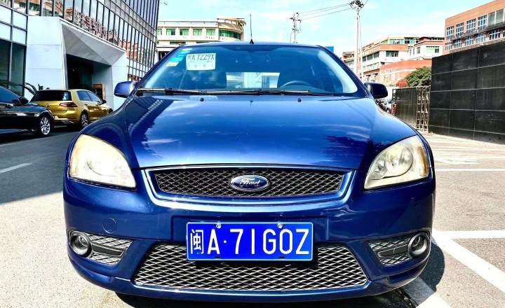 福州二手福克斯 2006 款 两厢 1.8l 自动时尚型 蓝色 - 小猪二手车