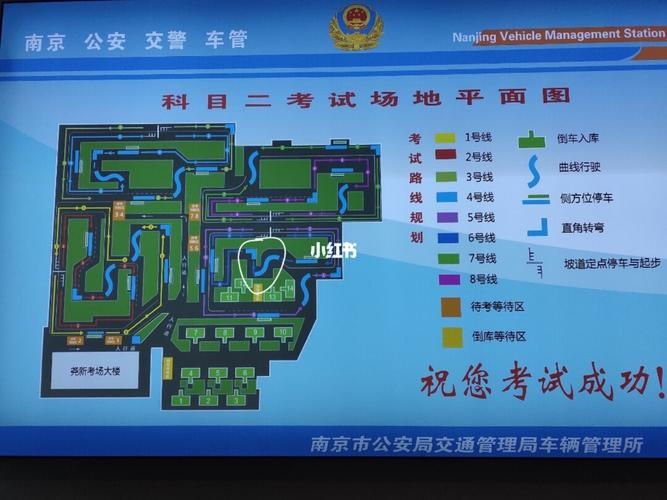 南京尧新考场科目二  谷峰驾校_驾校_科目二_倒车入库