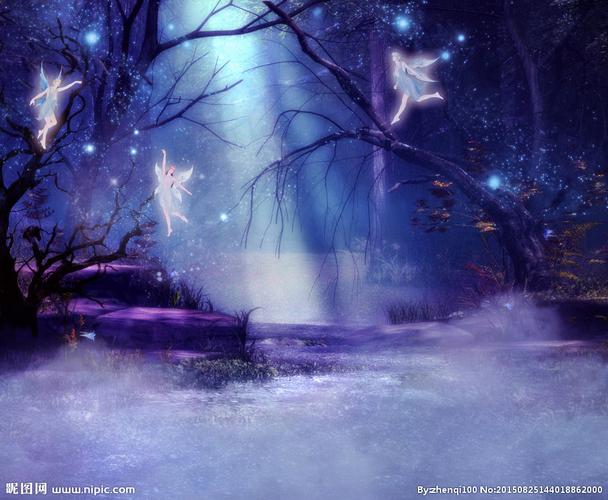 梦幻式背景图片