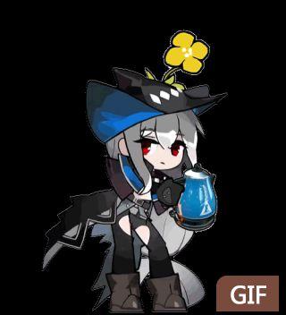 萌新氵求斯卡蒂动图和表情包