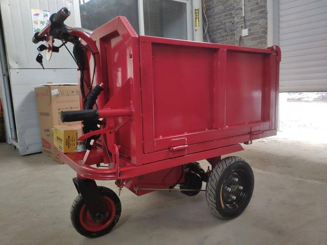 智能电动手推车载重王拉货搬运车工地三轮电瓶车进电梯拖车