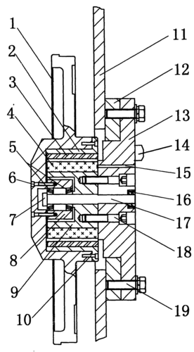 摘要 本发明涉及一种金属带锯床主传动装置,包括主动锯轮,电机和锯架