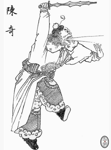 封神演义姜子牙人物简笔画