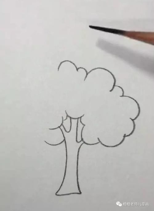 简笔画一棵大树